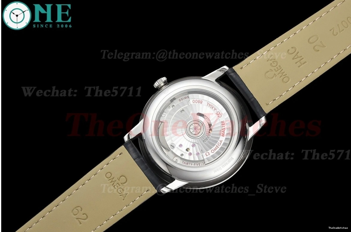 A8800 Ville 40mm Black LE De SS Date Prestige Dial BLSF 0425